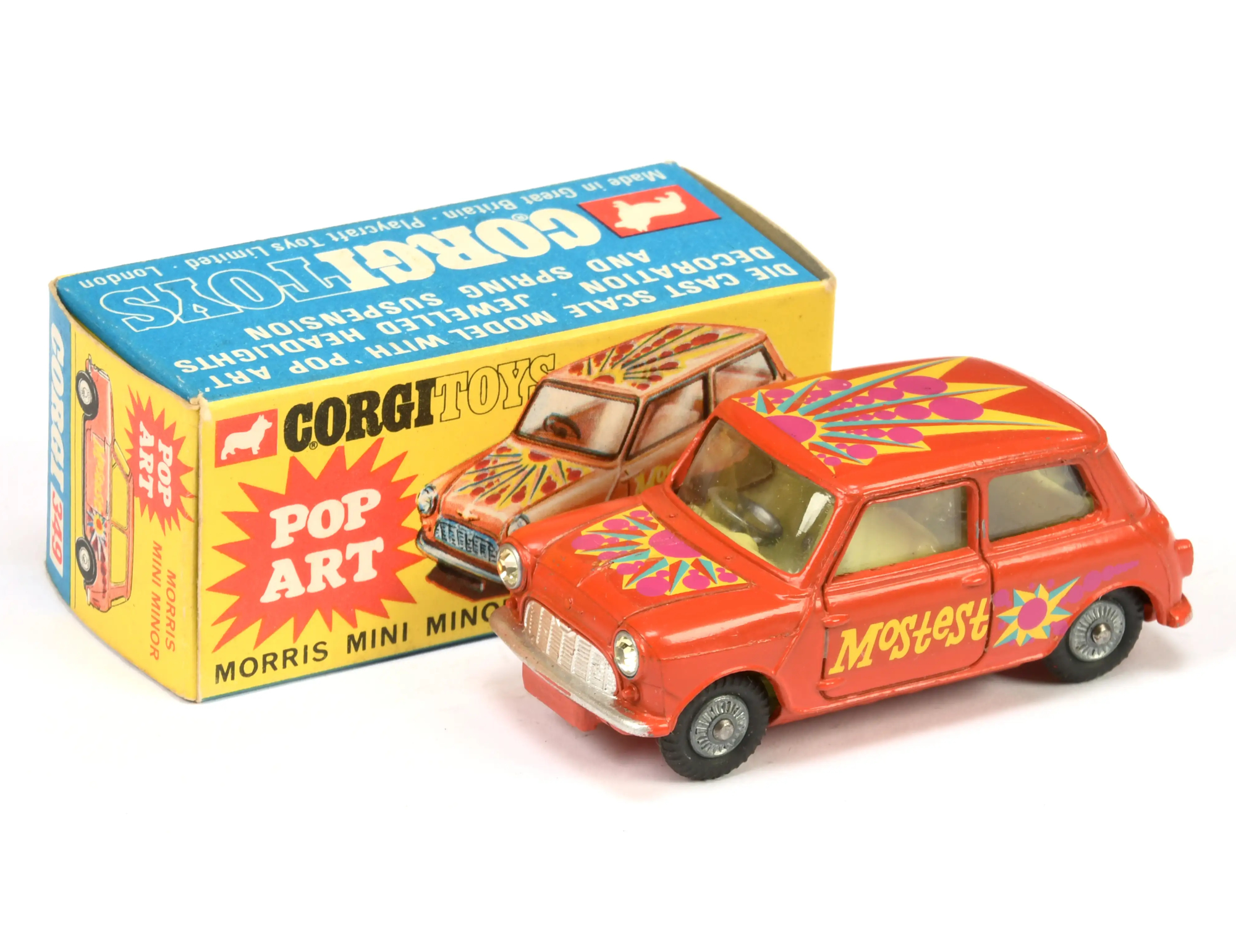 Corgi Cars Toys 349 Morris Mini Minor