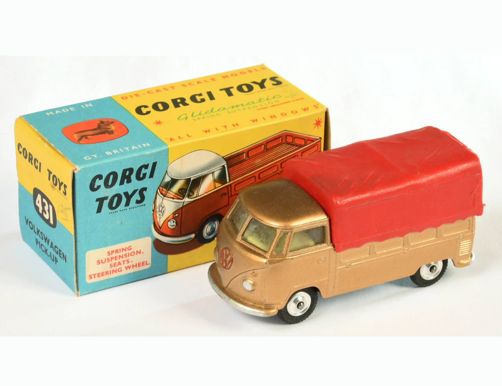 Corgi Toys 431 Volkswagen Pick-Up Truck