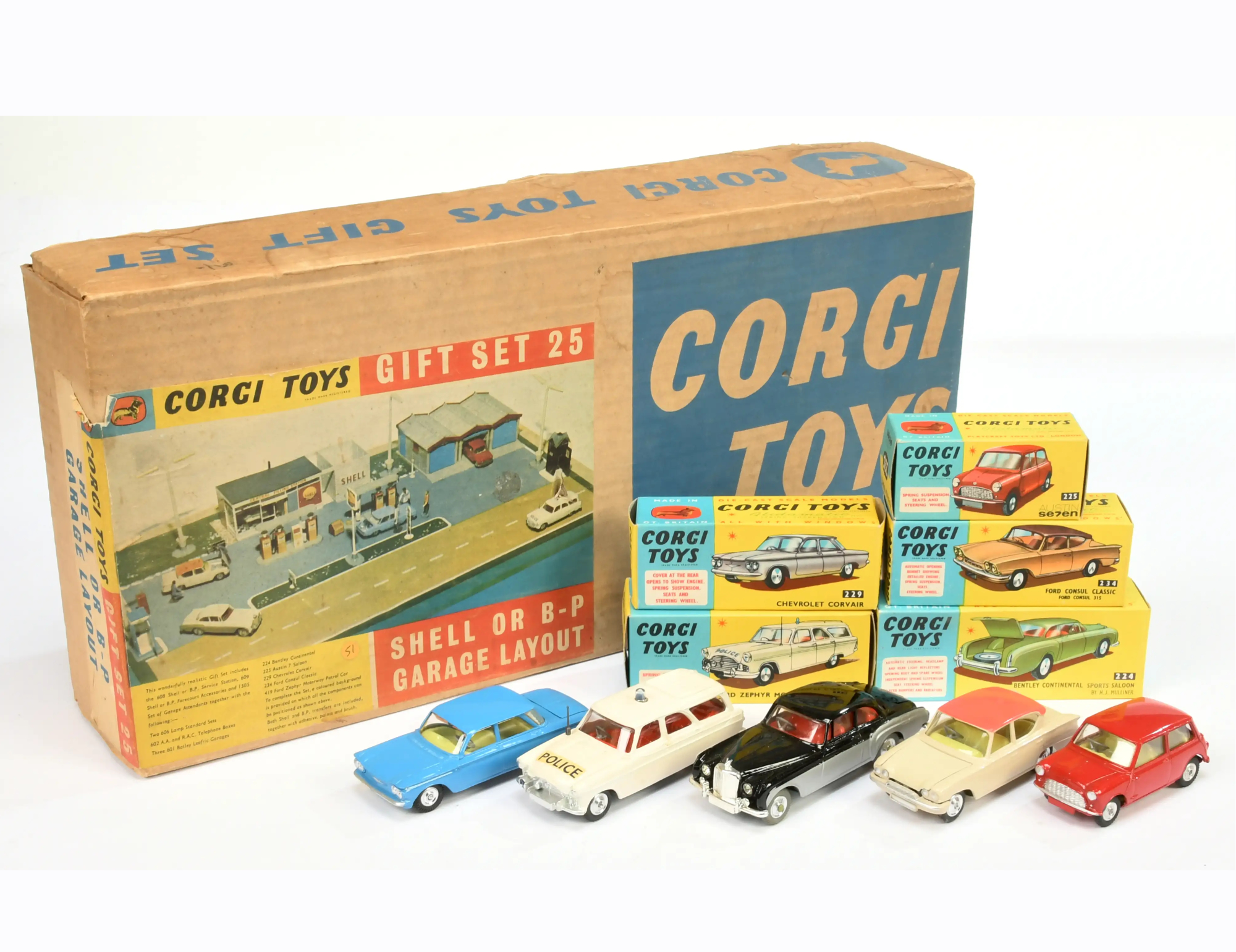 Corgi  Cars Toys GS25 Gift Set