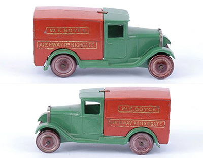 Dinky Pre-war No.22D Delivery Van