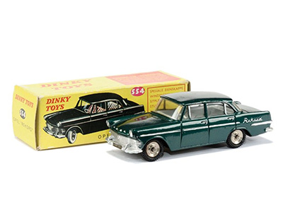 French Dinky No.554 South African Issue Opel Rekord 