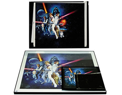 Star Wars original acetate Transparency (1977)