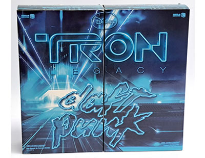 Medicom Real Action Heroes Tron Legacy Daft Punk 1/6 scale figure pair