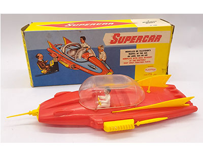 Plaston Toys Made in England No.6205 Large Scale Plastic Gerry Anderson's Supercar