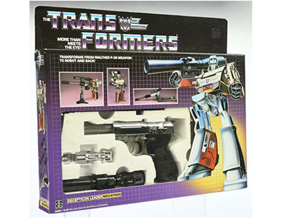 Hasbro Transformers 1984 Decepticon Leader Megatron