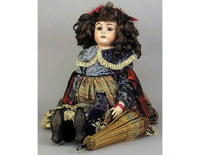 A Max Handwerck/F & W Goebel bisque child doll, German, c.1900
