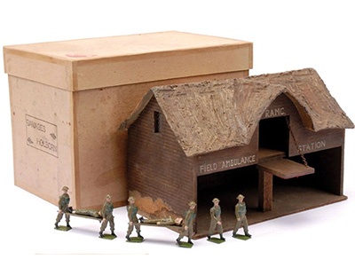 Britains/Hugar for Gamages - RAMC Field Ambulance Station