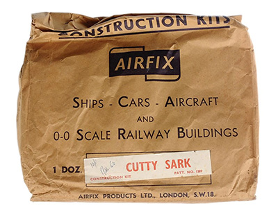 Airfix Historical Ships Series 1, Type1 Bagged Kits, 1959 - 63
