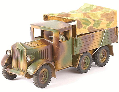 Elastolin, Lineol & similar - Military Equipment Range - Elastolin/Hausser Zugmaschine