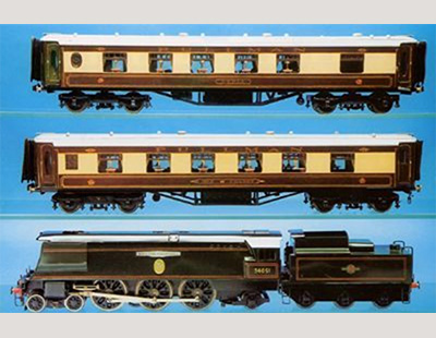 Bassett-Lowke Sir Winston Churchill Funeral Train - 4-6-2 streamlined loco & tender