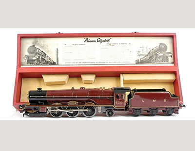 Hornby O Gauge 4-6-2 Loco and Tender LMS maroon 