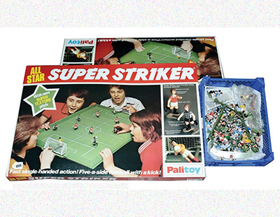 Palitoy All Star Super Striker x 2 with a quantity of unboxed figures and accessories