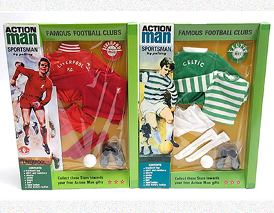 Hasbro/Palitoy Action Man 40th Anniversary (or similar) famous football clubs