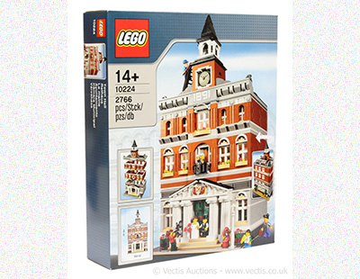 Lego set number 10224 Town Hall, within Excellent to Near Mint sealed packaging