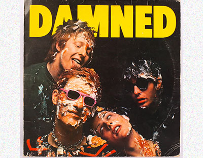 The Damned - Damned Damned Damned Misprint cover. Original UK misprint copy of the classic 1977.