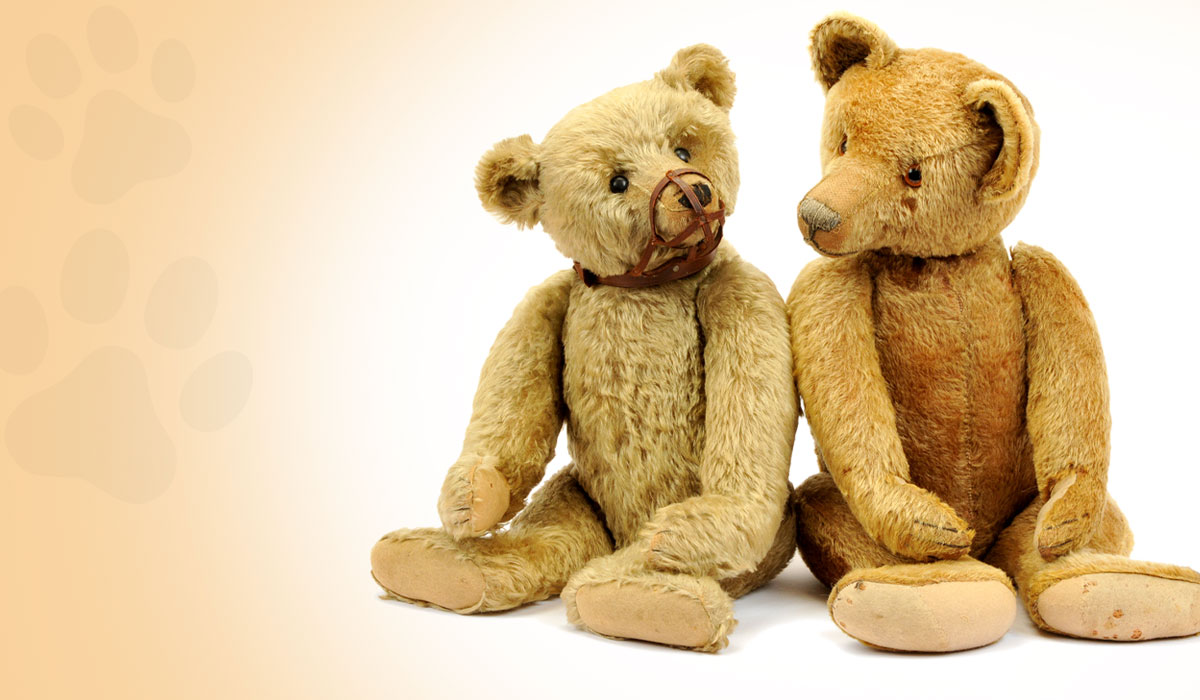 WATCH NOW - Vintage Teddy Bears coming up for Auction