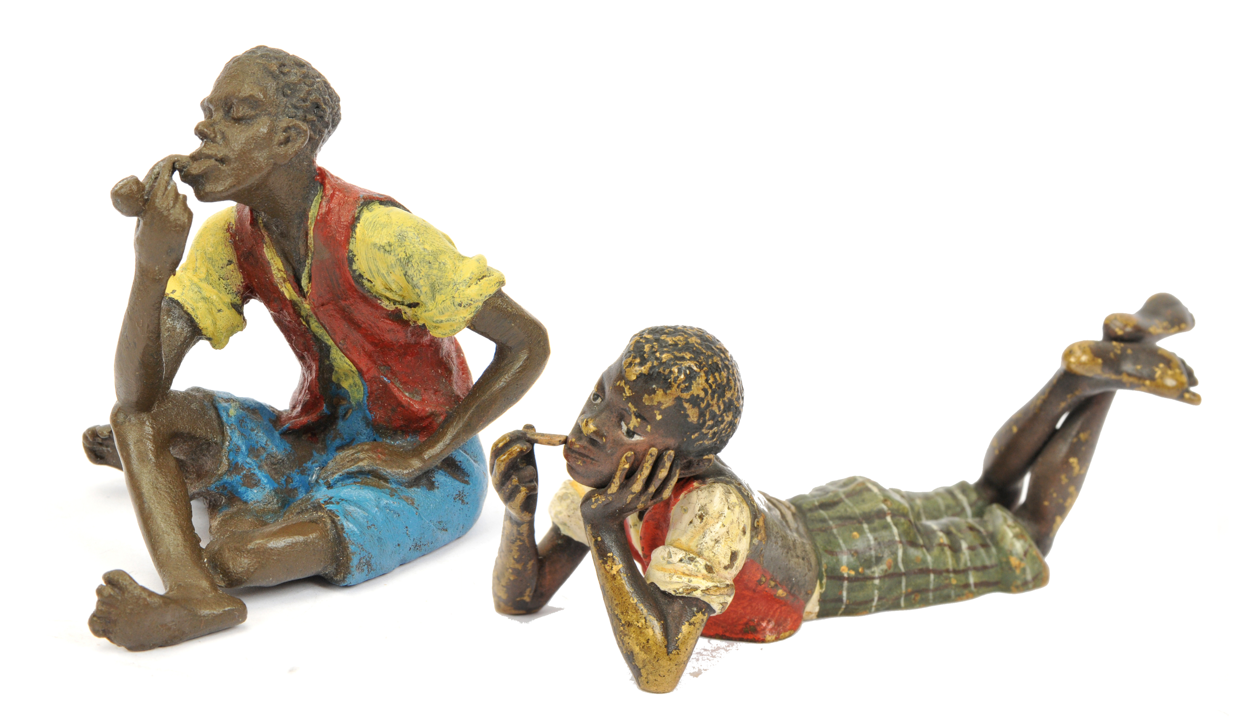  Franz Bergman cold-painted bronze figures