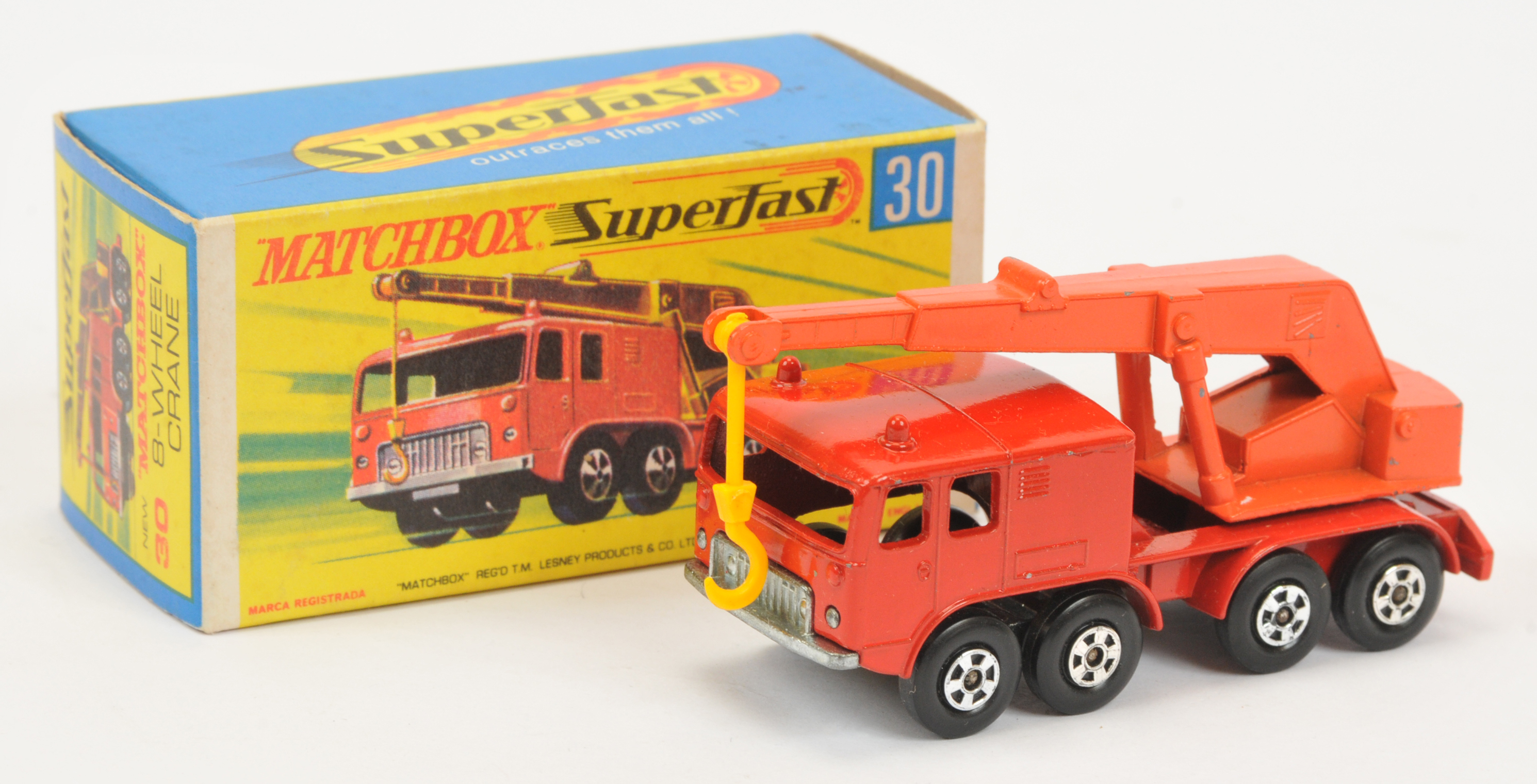 Matchbox Superfast 30a Faun Crane Truck 
