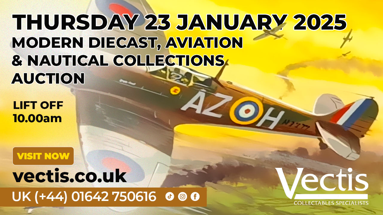 Modern Diecast, Aviation and nautical auctions