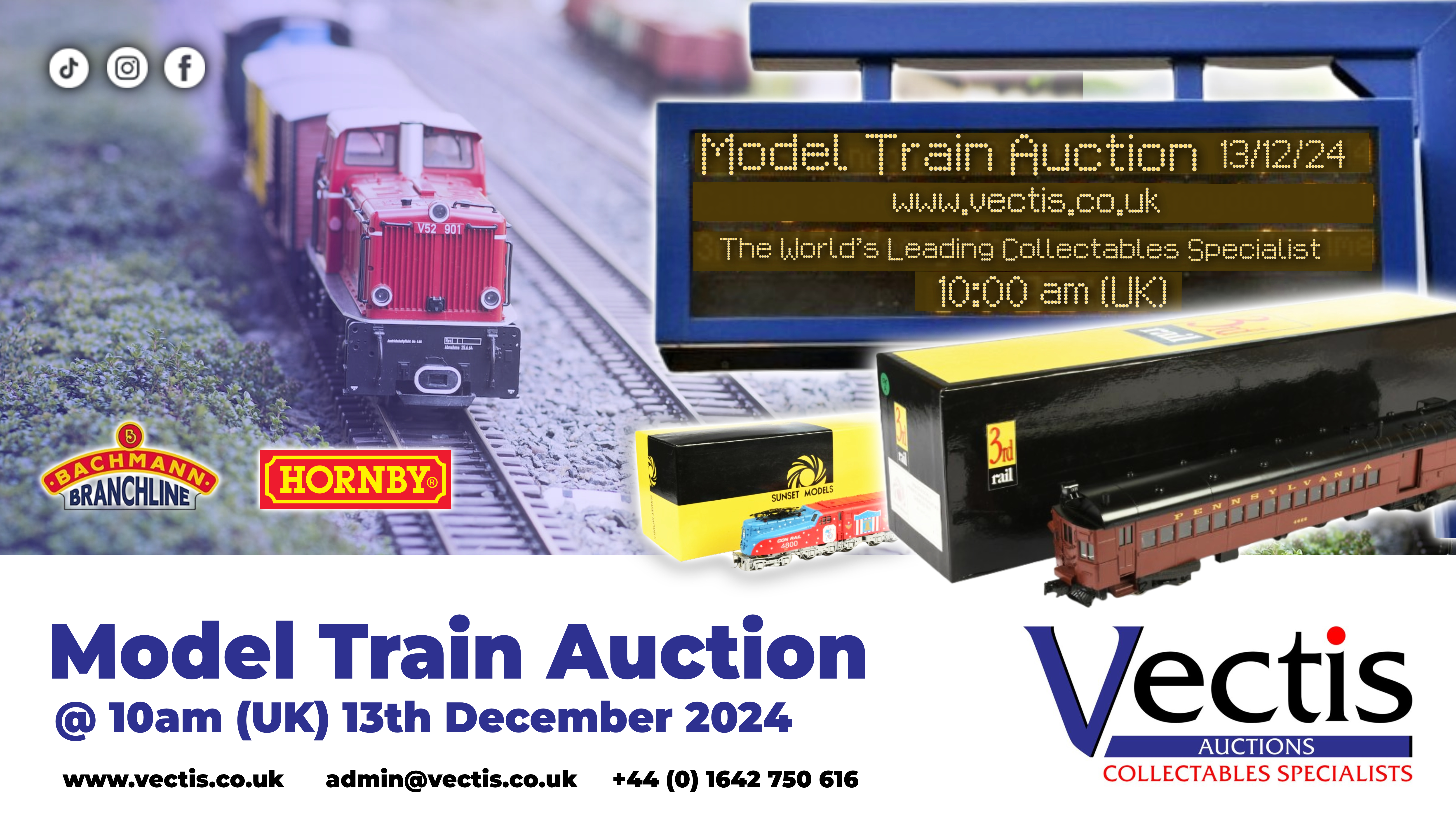 Vectis Auctions Sell Trains Model Railway Toys Collectables Specialist Auction