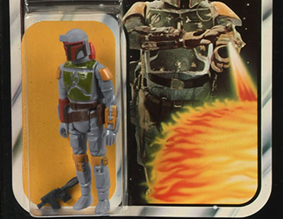 Meccano Star Wars 45 back Boba Fett 3 & 3/4