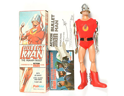 Palitoy Action Man Vintage Bullet Man - The Human Bullet - 12