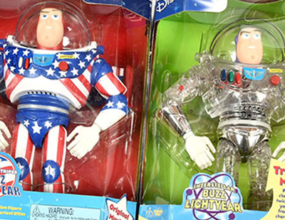 Think Way Disney Pixar Toy Story and Beyond Stars & Stripes Buzz Lightyear figure