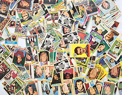 A&BC & Topps Footballer Trade Cards, a quantity which includes mainly 1970s