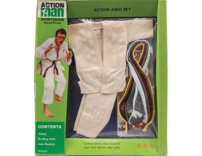 Palitoy Action Man carded Sportsman Judo set No. 34805