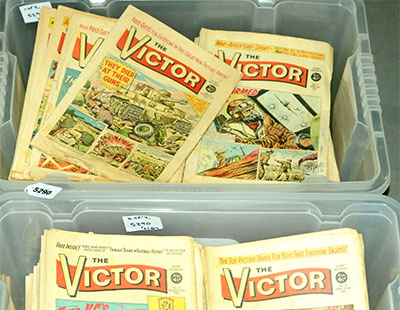 Vintage British Comics - A large quantity of early edition vintage British comics