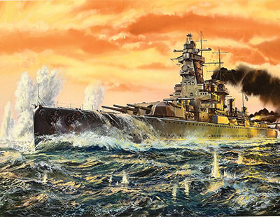 Airfix - Original Roy Cross Artwork, comprising: Original Water Colour/Gouache Study on Art...