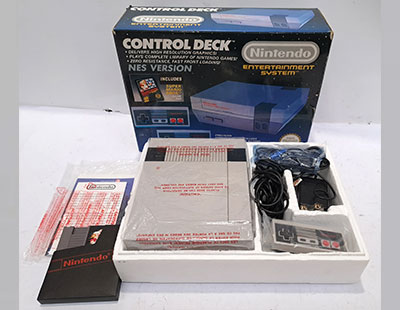 Nintendo, a boxed 