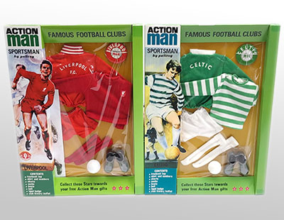Hasbro/Palitoy Action Man 40th Anniversary (or similar) famous football clubs