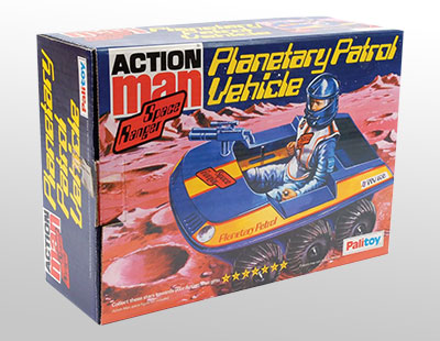 Palitoy Action Man boxed Planetary Patrol Vehicle No. 77014