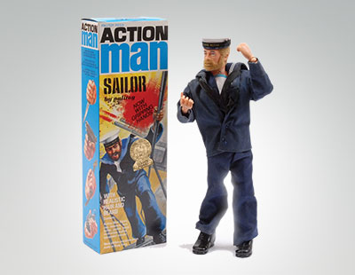 Palitoy Action Man boxed Sailor H.M.S Ark Royal No. 34054