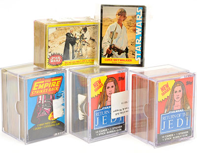 Star Wars collection of mainly Topps vintage trading cards