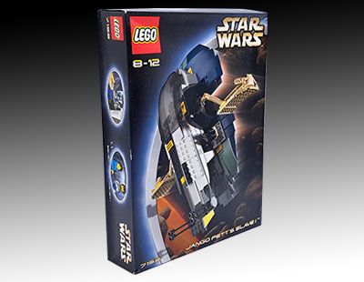 Sealed Lego Star Wars Set 7153 - Jango Fett's Slave I (Mint, assumed complete) 