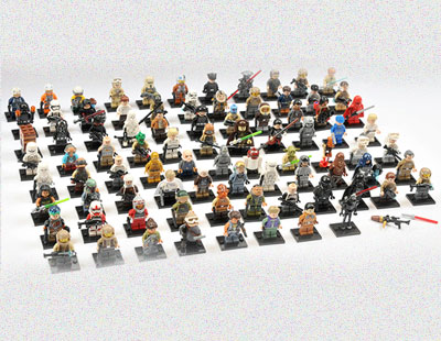 Lego Star Wars Minifigures 2016 Issues including Admiral Ackbar, Commander Gregor,