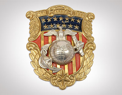 Militaria -19th Century U.S. Army Uniform Accoutrements, comprising: U.S.M.C. Officer's