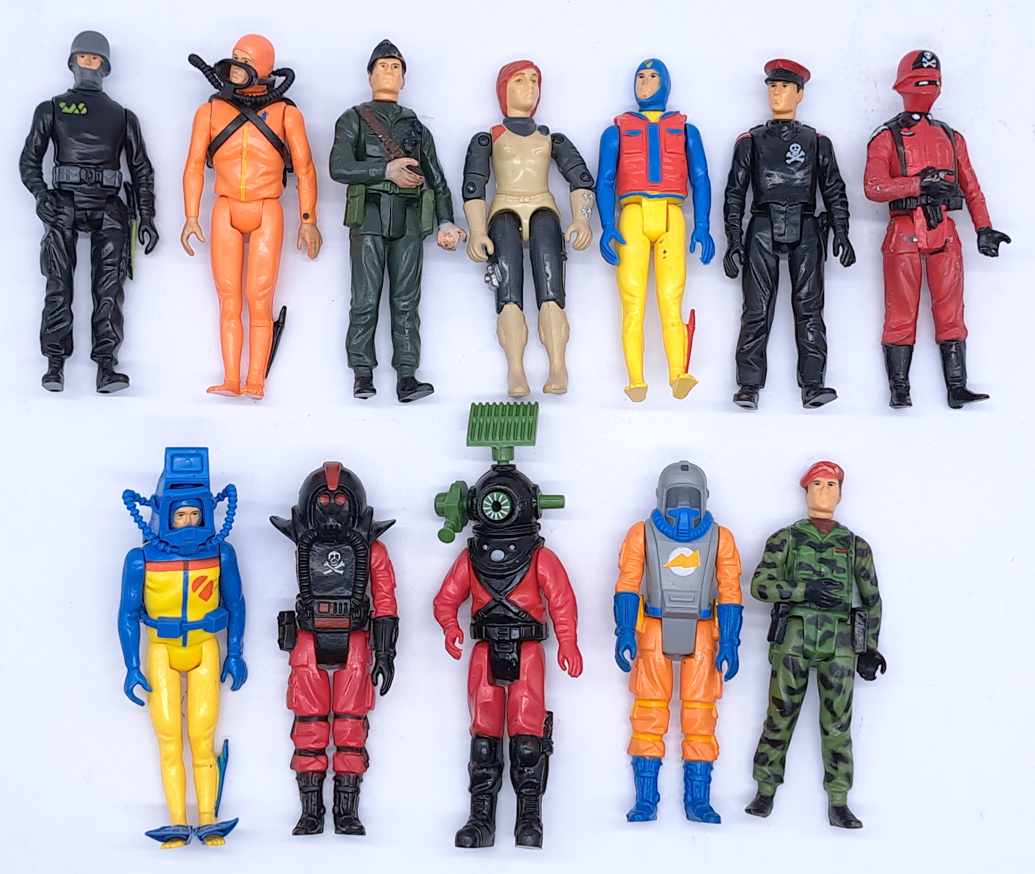 Palitoy Action Force vintage loose figures