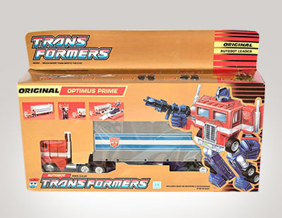Hasbro 1991 Transformers Classic Original Autobot Leader Optimus Prime, Mint