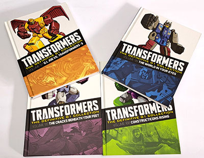 Hachette Hasbro Transformers The Definitive G1 Collection Volume 1-100 Hardback Books