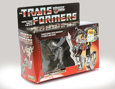 Hasbro Transformers G1 1984 Dinobot GRIMLOCK, Mint,