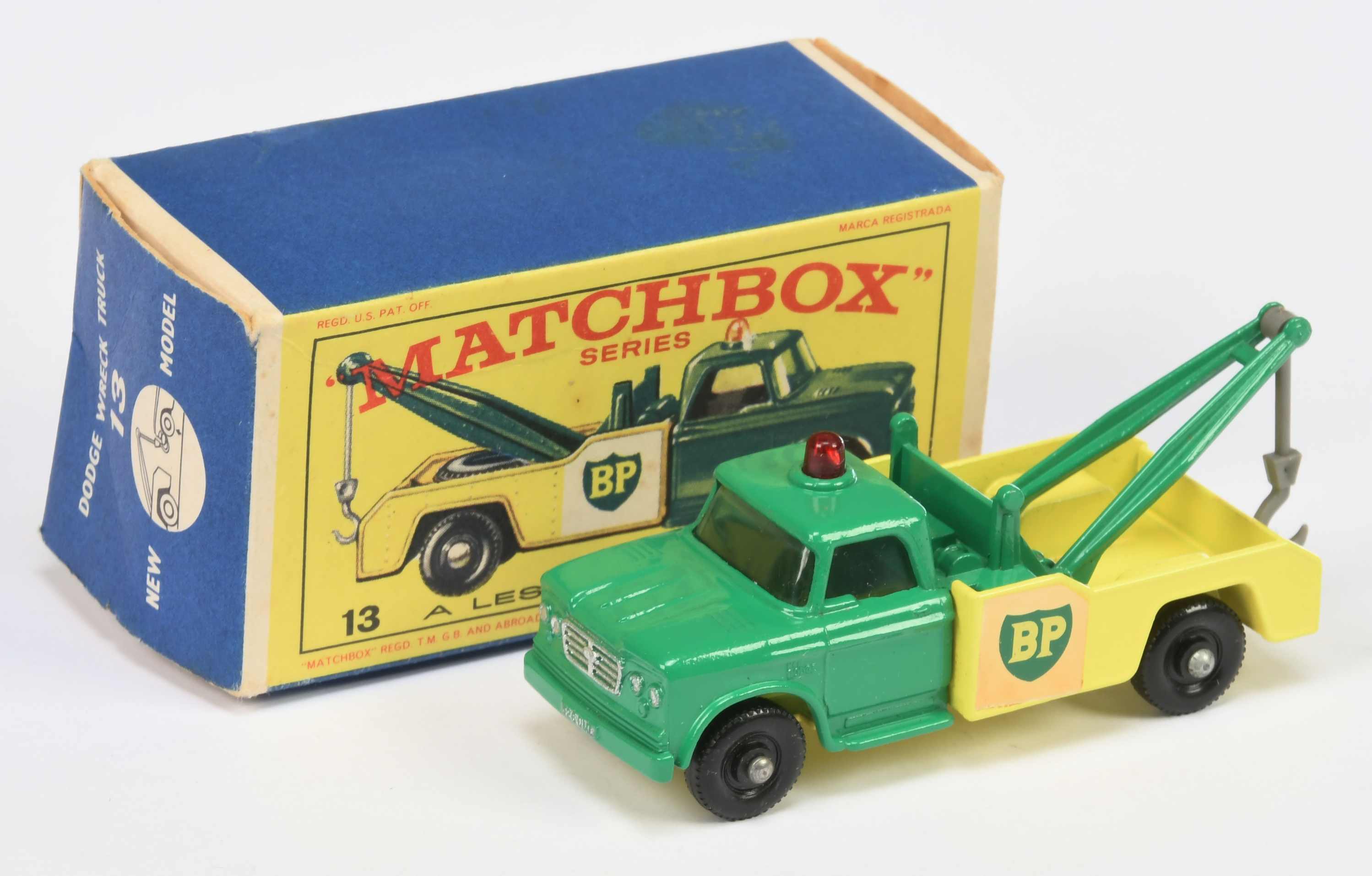 Regular Wheels 13d Dodge BP Wreck Truck