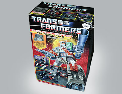 Hasbro Transformers G1 Series 4 Fortress Maximus, copyright 1987, Mint