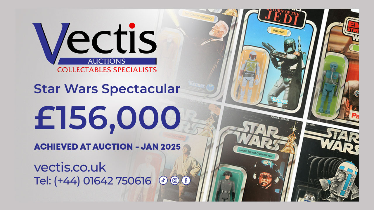 The Force Was with Us❗️Star Wars Spectacular Auction achieves £156,000❗️