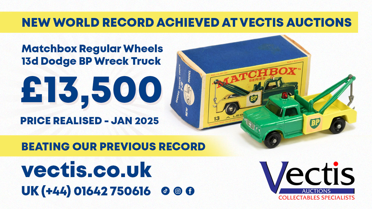 World Record Price Achieved at Vectis Auctions