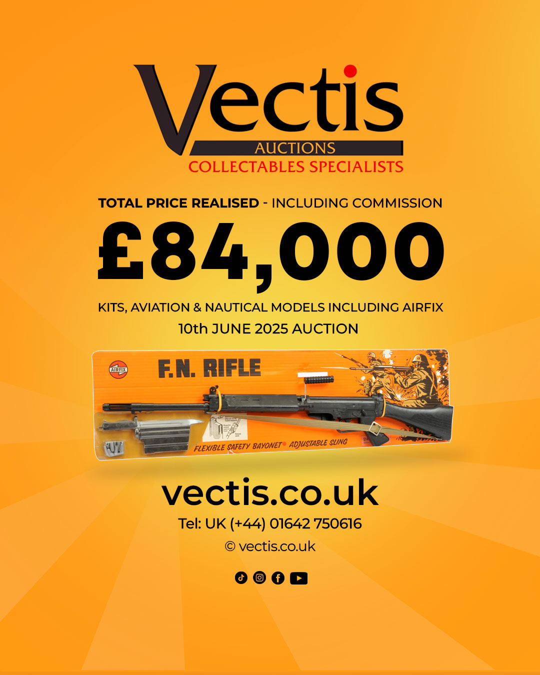 Record Breaking Kit Auction at Vectis achieves £84,000