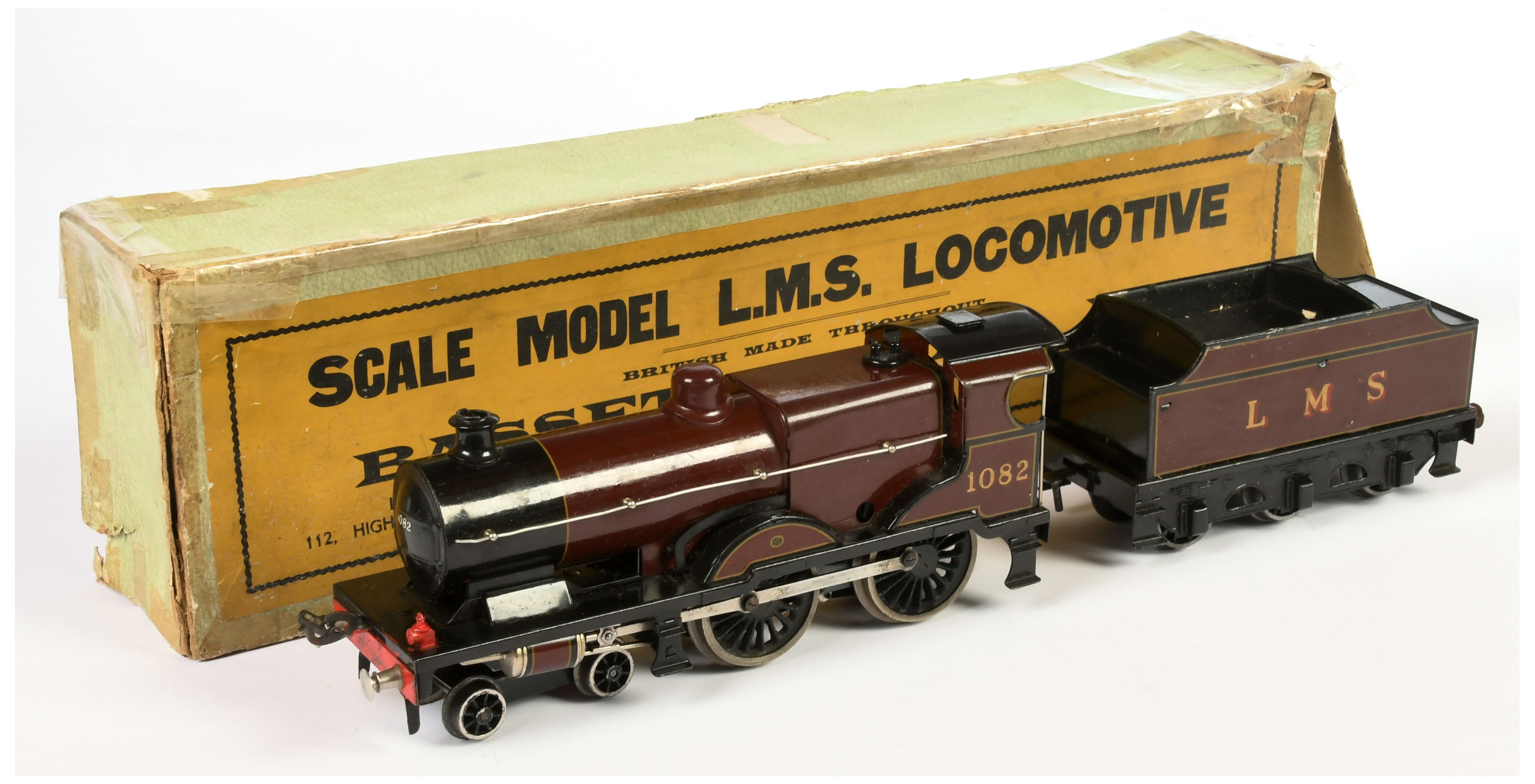 Bassett Lowke O Gauge 3-Rail 4P compound locomotive