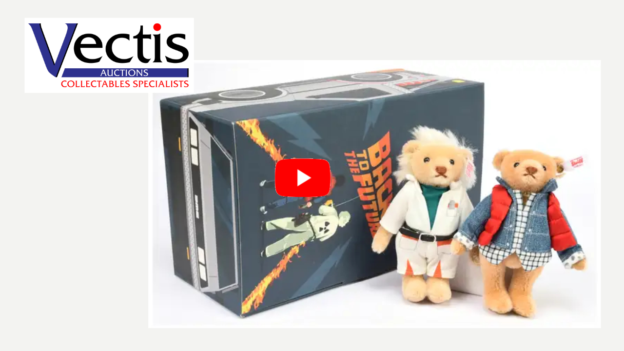 Steiff Back to the Future teddy bear set